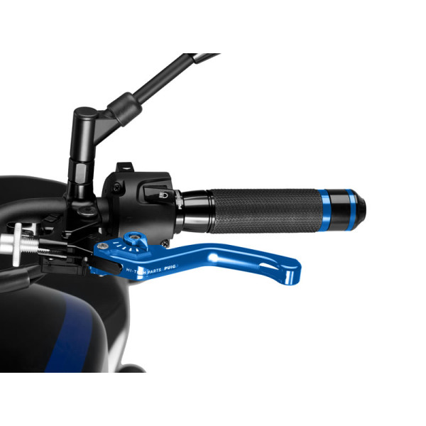 Puig Short V3 Clutch (Blue Lever With Blue Selector) Blue
